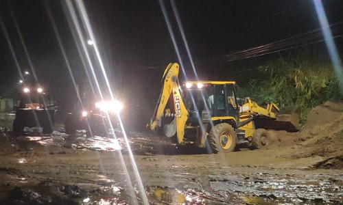 Chuvas: Barra Mansa registra pontos de alagamentos e deslizamento de terra